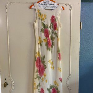 Ann Taylor Bias Cut Silk Dress